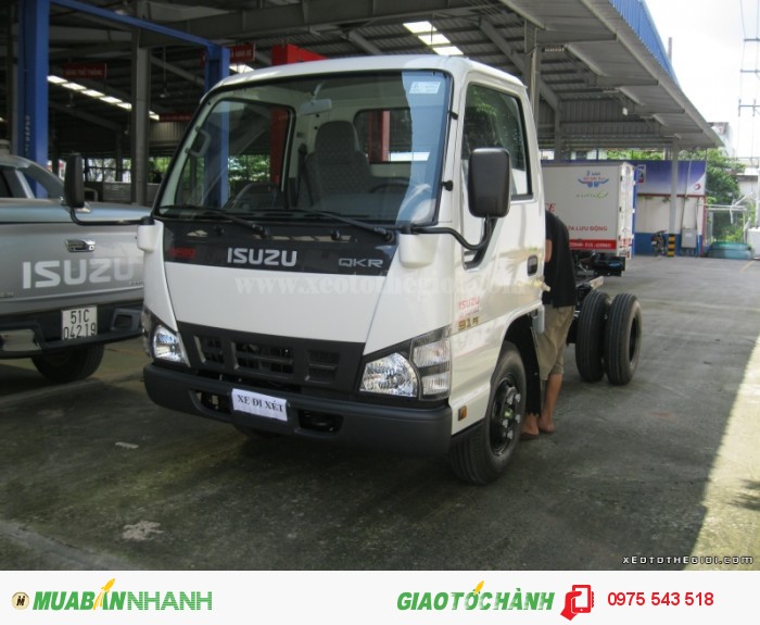Isuzu QKR55H 2.2 tấn nâng tải vào Thành Phố