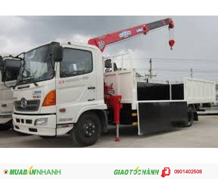 Xe cẩu HINO 16T tiết kiệm nhiên liệu