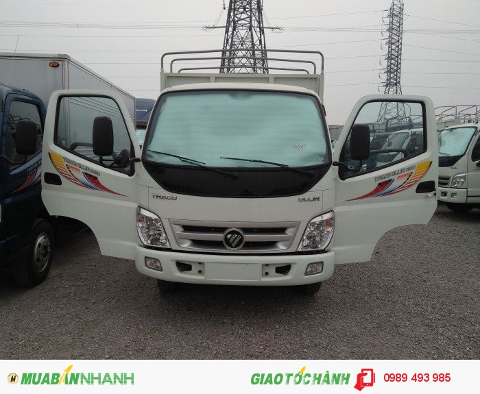 Giá mua bán xe tải 5 tấn Thaco Ollin 500B, hỗ trợ vay vốn Lh Mr Dũng