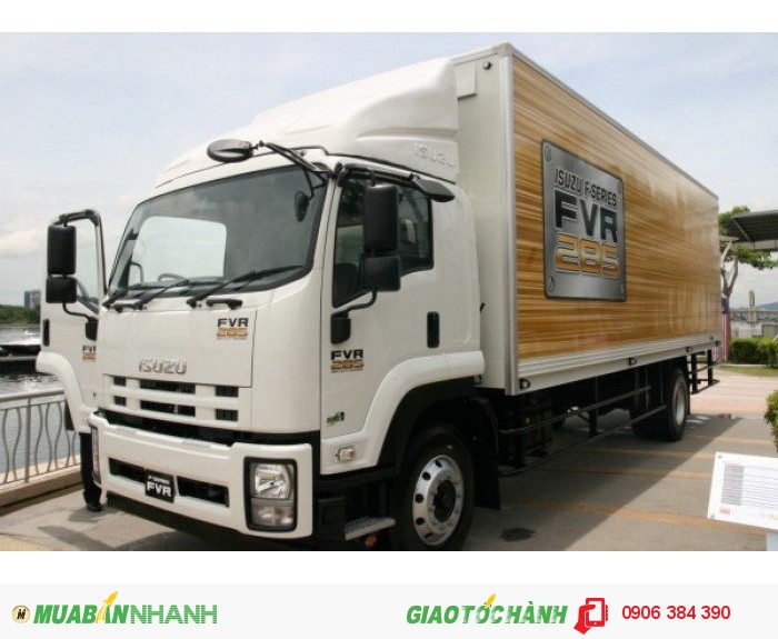 Bán Xe tải isuzu 9 tấn FVR34S thùng dài 8m + Tặng 100% thuế trước bạ, xe giao ngay.