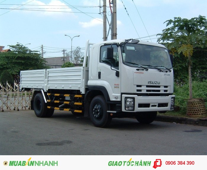 Bán Xe tải isuzu 9 tấn FVR34S thùng dài 8m + Tặng 100% thuế trước bạ, xe giao ngay.