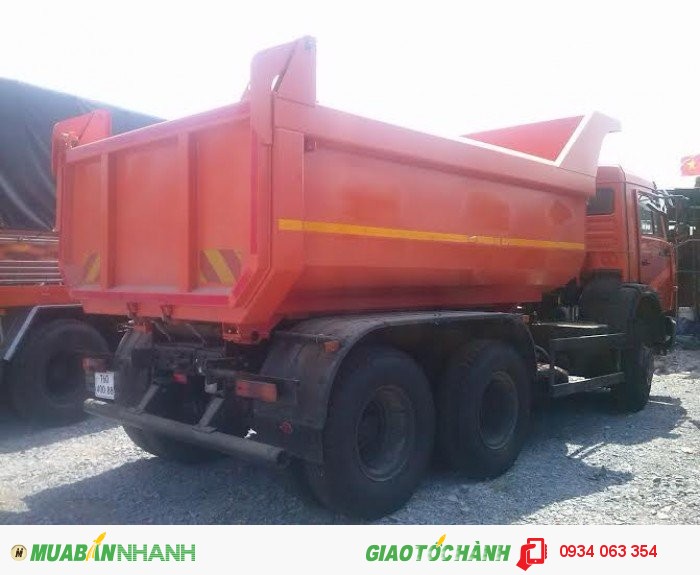 Xe benz kamaz 65115 thùng ovan 15 tấn nhập khẩu nguyên chiếc từ nga
