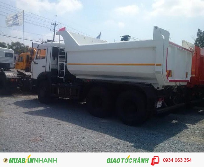 Bán xe tải ben Kamaz 65115- 15 tấn Giao Xe Toàn Quốc Trả góp Lãi suất Thấp