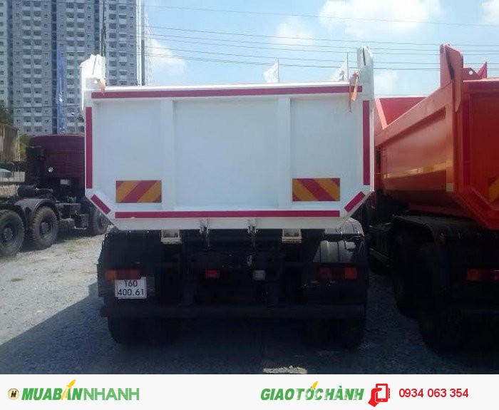 Xe Tải Ben Kamaz 65115 -15 tấn 13Khối Trả góp Lãi Suất thấp Giao Xe Toàn Quốc