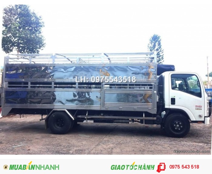Xe tải NQR75L 5.5 tấn thùng Chở Gia súc
