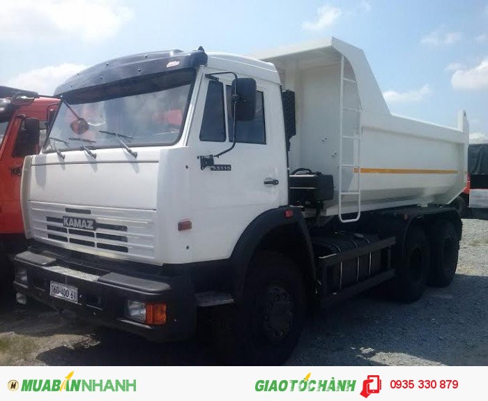 Xe Tải Ben Kamaz 65115 -15 tấn Trả góp Lãi Suất thấp Giao Xe Toàn Quốc