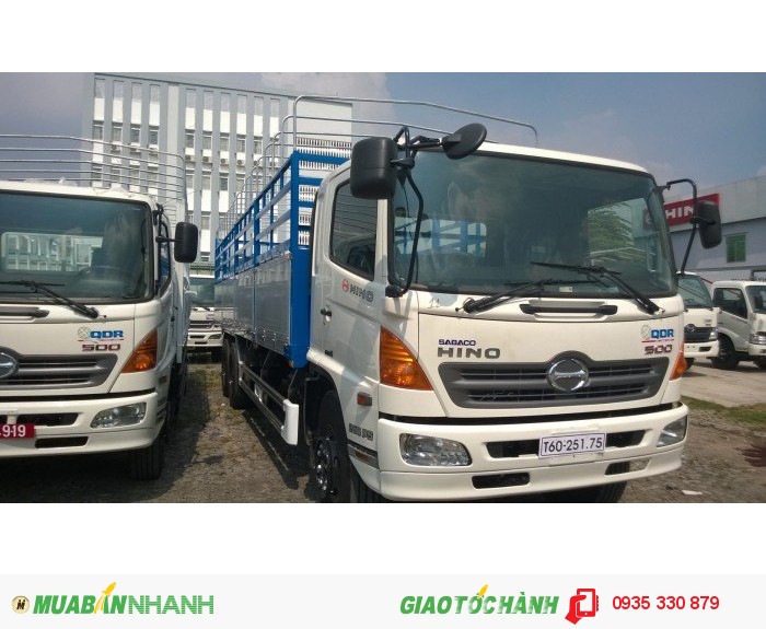 Bán Xe tải Hino FL8JTSA 3 chân (Hino 15 tấn thùng ngắn), thùng dài 7,6m