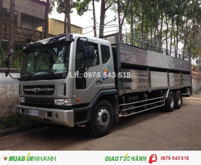 Xe tải Daewoo chở heo 2 tầng 12 tấn