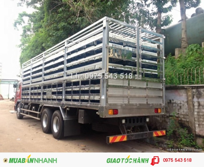 Xe tải Daewoo chở heo 2 tầng 12 tấn