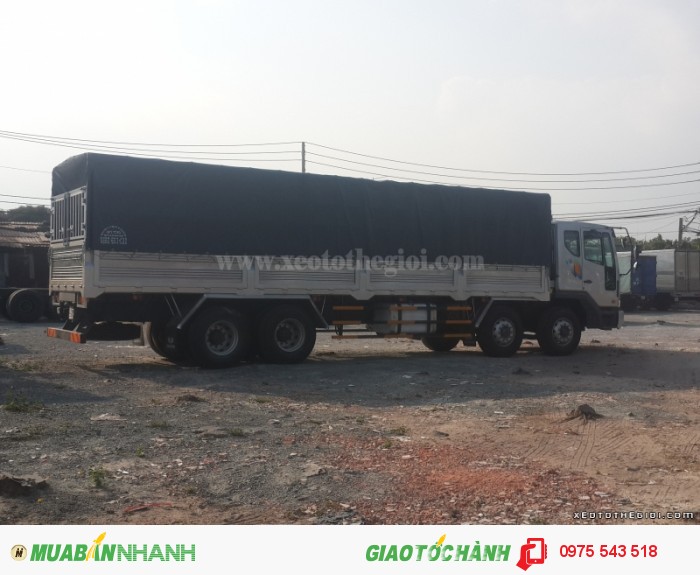 Xe tải Daewoo 4 chân 19 tấn M9CEF