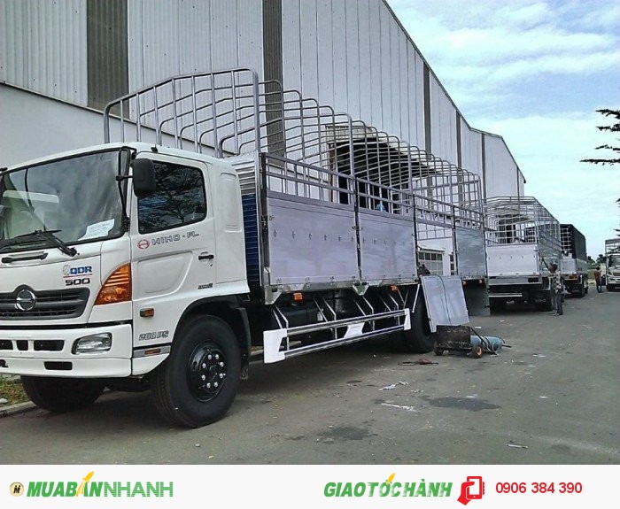 Đại lý bán Hino FL8JTSA thùng Mui bạt 7.8m -9.4 đời 2016,giao xe toàn quốc