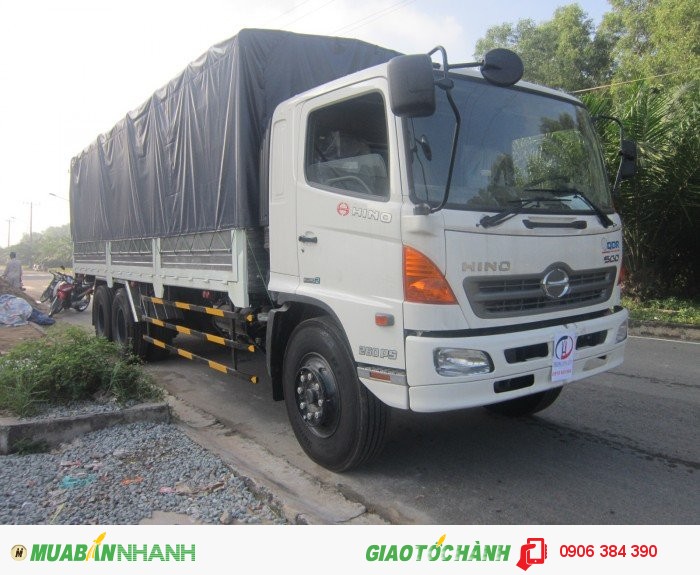 Đại lý bán Hino FL8JTSA thùng Mui bạt 7.8m -9.4 đời 2016,giao xe toàn quốc