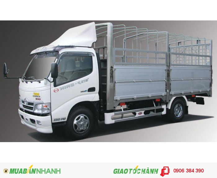 Bán Xe tải Hino 5t2 XZU730L thùng dài 5m70,hino 5T giá cạnh tranh 2016
