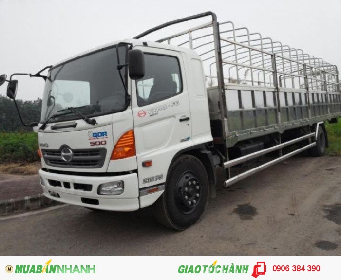 Bán xe tải Hino 9,4tấn nhận thiết kê đóng thùng theo yêu cầu 2016