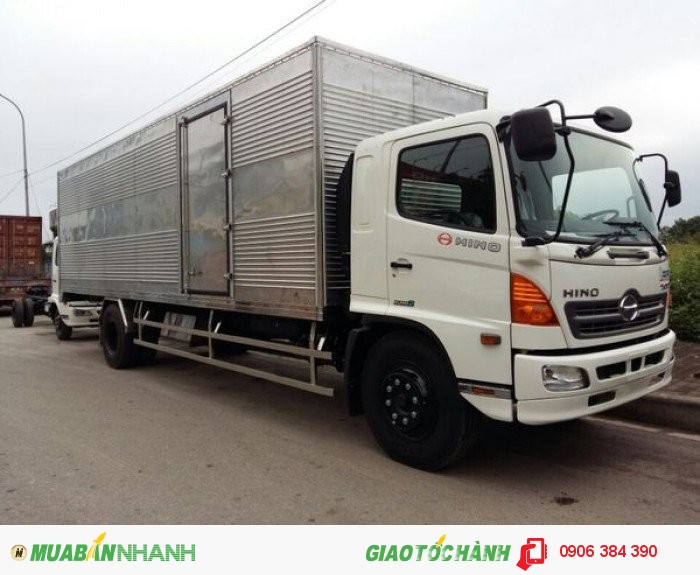 Bán Hino nhật xe tải gắn cẩu 9,4 tấn giá rẻ - Xe tải cẩu HINO FG8JPSB  2016