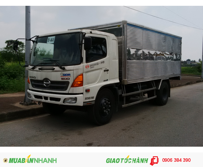 Bán Hino nhật xe tải gắn cẩu 9,4 tấn giá rẻ - Xe tải cẩu HINO FG8JPSB  2016