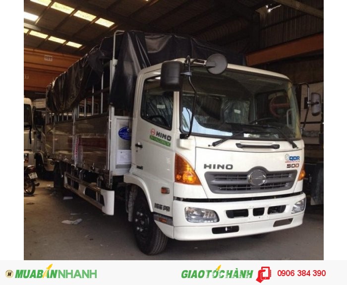 Xe tải mui bạt HINO-FC. Tặng 100% phí trước bạ, giá tốt ,có xe ngay.