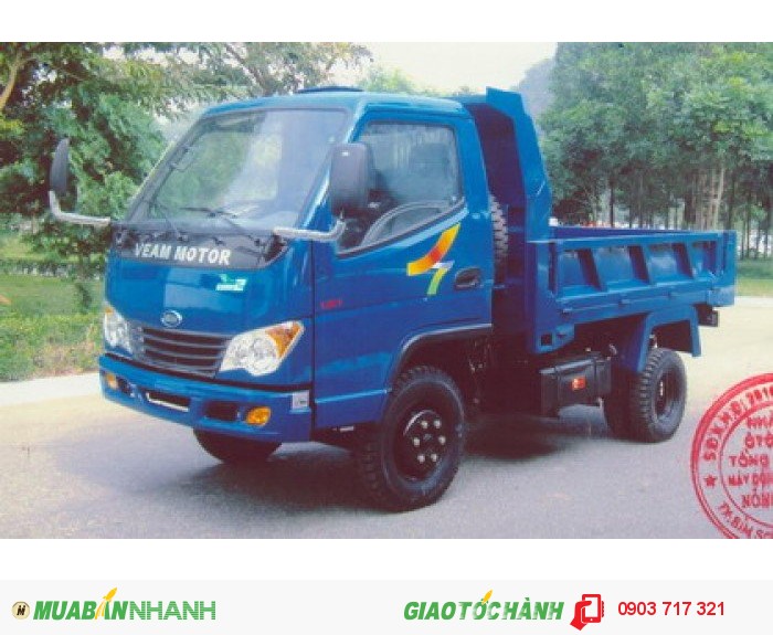 Gía bán xe ben Veam VB125, ben Veam 1.25 tấn (Veam VB125) giá Hot nhất