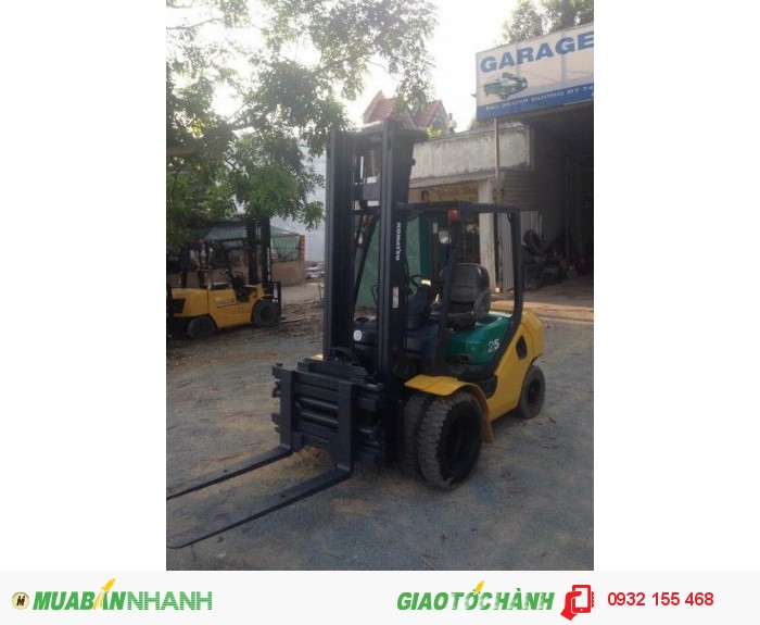 Bán xe nâng hàng komatsu fd25t-16 giá rẻ