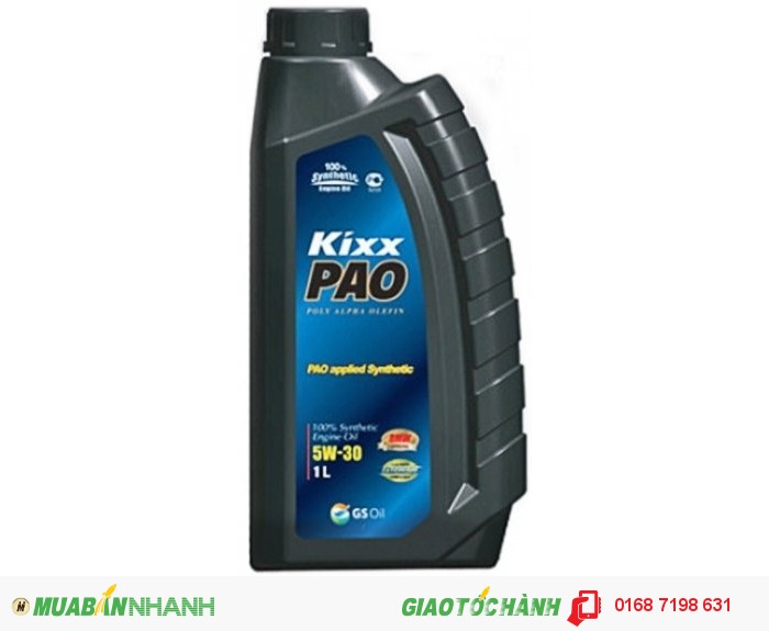 Dầu Nhớt Tổng Hợp KIXX PAO SN 5W40 4L