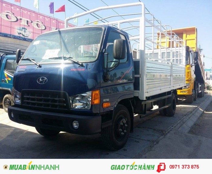 Xe tải hyundai new mighty thùng mui bạt tải trọng 7070kg giá cả hợp lý, cạnh tranh