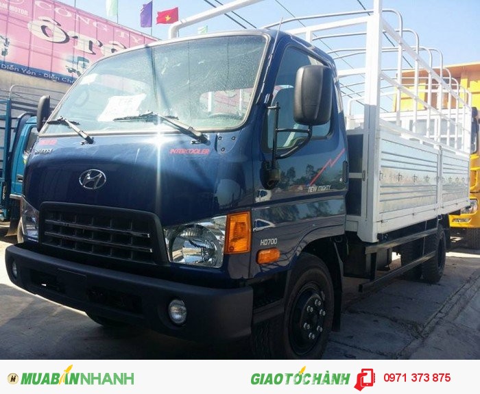 Xe tải hyundai new mighty thùng mui bạt tải trọng 7070kg giá cả hợp lý, cạnh tranh