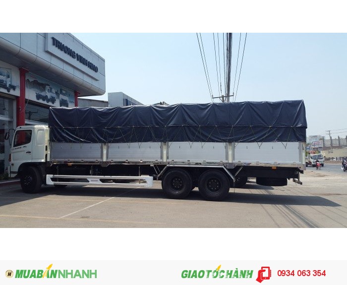 Trả góp xe tải Hino 3 chân 16 tấn, Thùng Dài 7,8m/9.3 mét,  giá rẻ Giao Xe Toàn Quốc