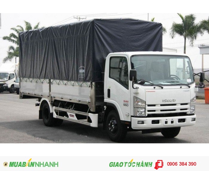 Bán Xe tải ISUZU NQR75M 5.5 tấn (5T5)/ Xe tải isuzu 5t5 thùng dài 6m2