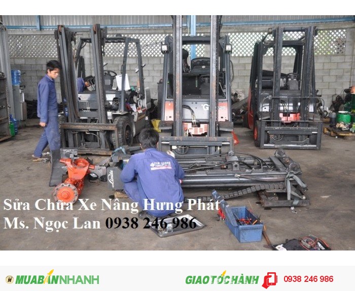 Chuyên bảo trì, sửa chữa xe nâng hàng  giá rẻ