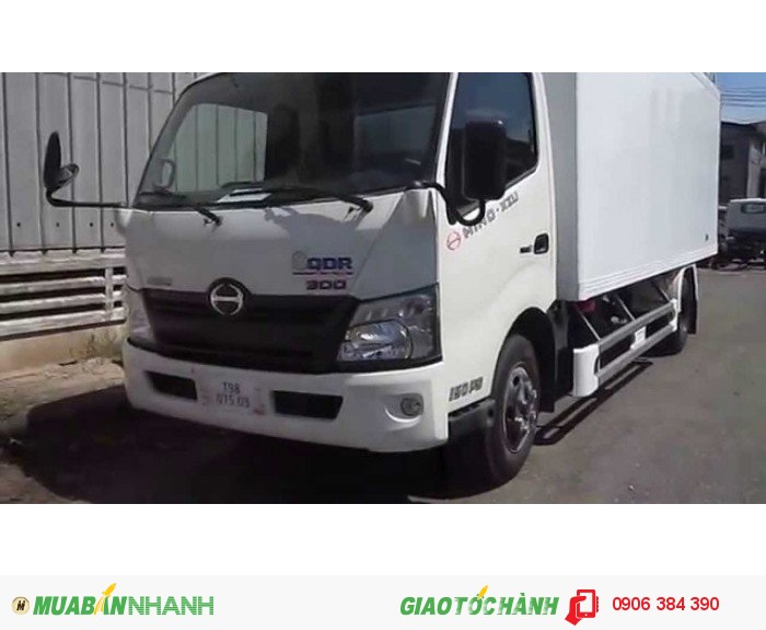 Đại lý bán Xe tải Hino 5t2 XZU730L thùng dài 5m7,Hino  thùng mui bạt