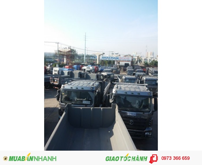 Xe ShacMan RiTa Võ ben 3 chân 4 chân số 1 thị trường.