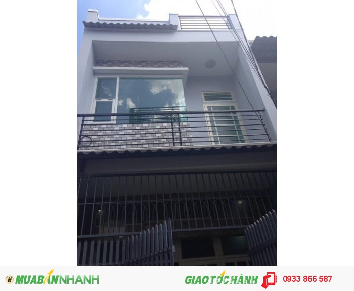 Bán nhà dt(4x11)m,giá 1.6 tỷ,đường số 8(lê văn quới)