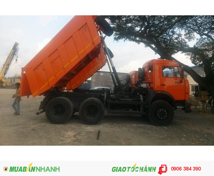 Đại lý bán Xe ben Kamaz 15 tấn Kamaz 65115,kamaz ben 65115 giao ngay