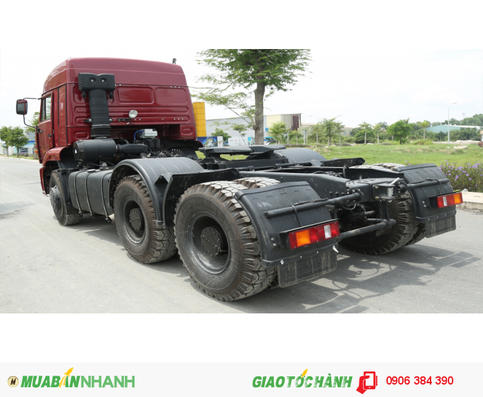 Công ty chuyên bán Xe đầu kéo Kamaz 6460 6x4 53 tấn công suất 360PS