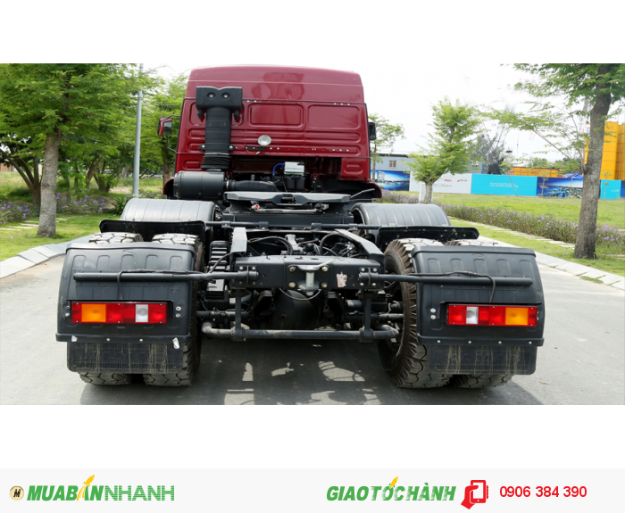 Công ty chuyên bán Xe đầu kéo Kamaz 6460 6x4 53 tấn công suất 360PS