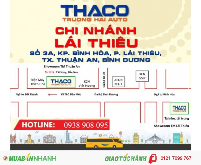 Giá xe khách THACO TOWN TB82S 29 chỗ bầu hơi thân dài 8,2m