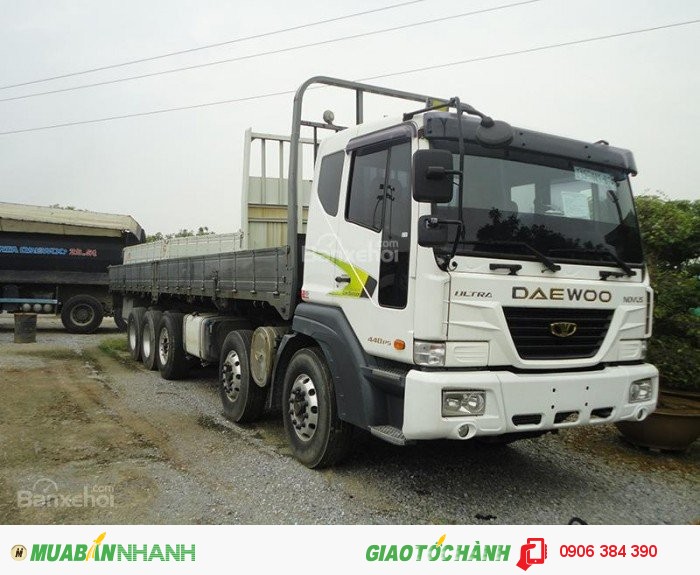 Mua xe đầu kéo 2 cầu Daewoo V3TEF, Ô tô đầu kéo Daewoo V3TEF. 2016