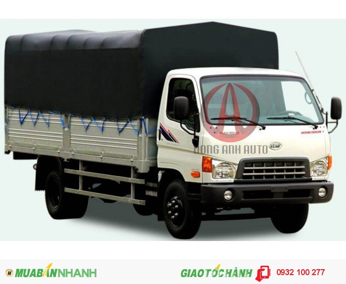 Hyundai New Mighty 7 tấn 1 , thùng mui kín , hỗ trợ 80% vốn ngân hàng