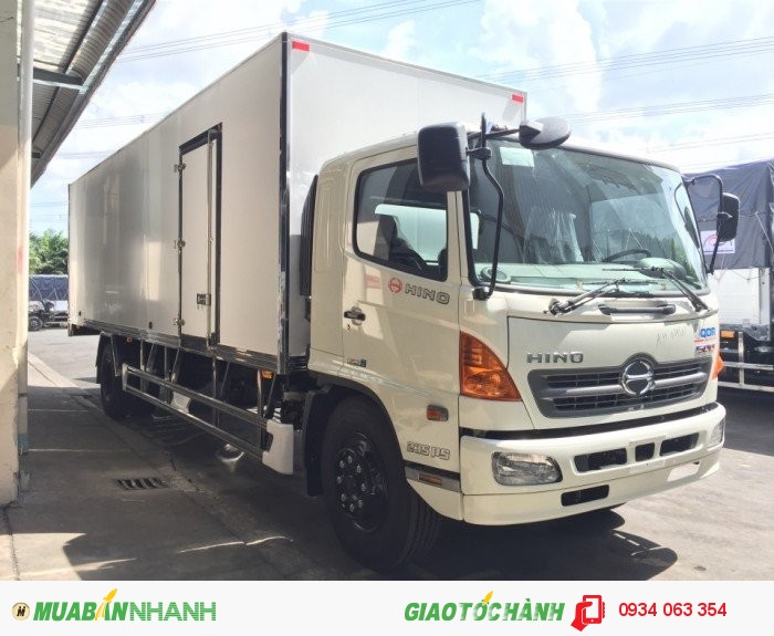 Bán Xe Tải HINO FC  6.4 Tấn thùng mui Bạt Thùng Kín Trả Góp Lãi Suất Thấp