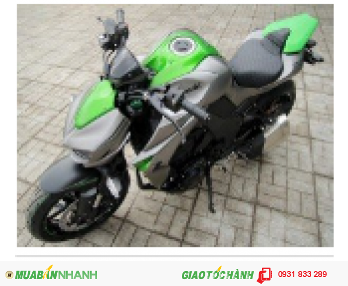 Kawasaki Z1000 phiên bản châu Âu: chỉ dành cho đàn ông mạnh mẽ!