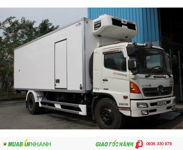 Xe HINO 6.4 Tấn thùng mui bạt thùng kín Trả Góp Lãi Suất Thấp