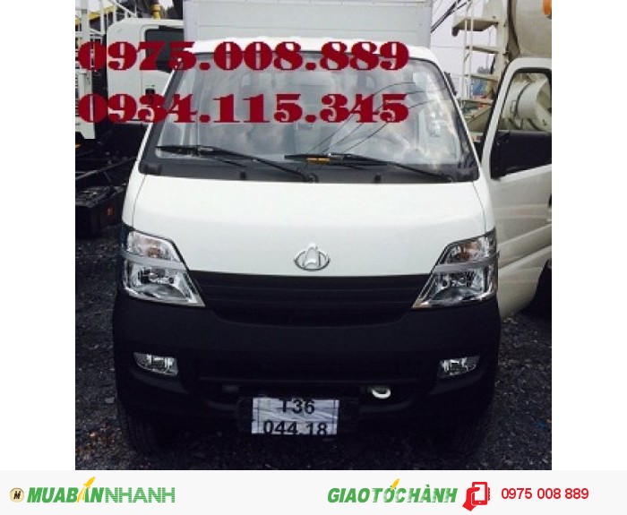 Xe tải veam star 850 kg, xe tải veam mekong 860 ký, xe tải veam changan 860kg trả góp