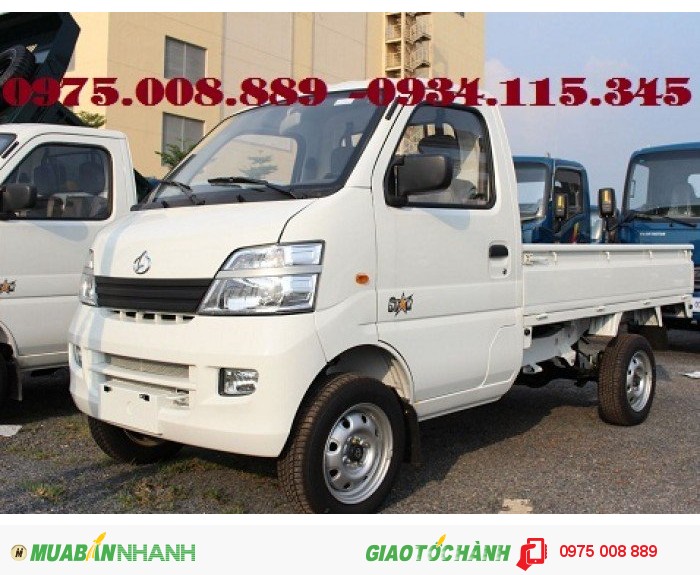 Xe tải veam star 850 kg, xe tải veam mekong 860 ký, xe tải veam changan 860kg trả góp