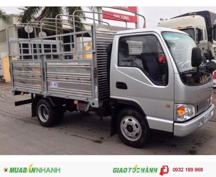 Giá xe tải jac 2.4t, jac 2.4 tấn, xe tải jac 2t4, jac 2,4t, jac 2 tấn 4 giá rẻ trả góp
