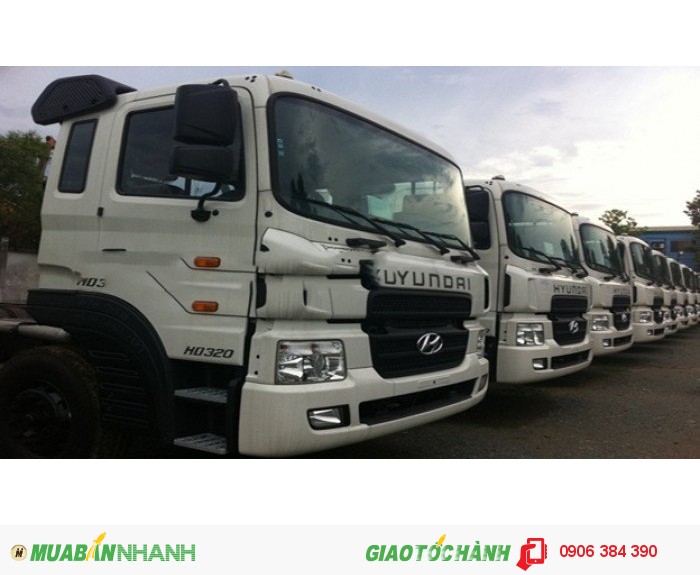 Bán Xe Tải Hyundai 19 Tấn Hyundai HD320 Nhập Khẩu nguyên chiếc mới