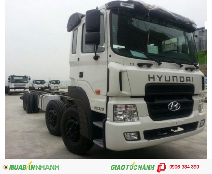 Bán Xe Tải Hyundai 19 Tấn Hyundai HD320 Nhập Khẩu nguyên chiếc mới