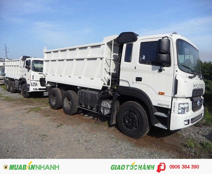 Bán Xe ben tự đổ Hyundai 15 tấn HD270 thùng 10 khối 10m3 giá tốt nhất