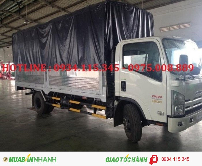 Xe tải isuzu 1.4 tấn QKR55F thùng kín/ Bán trả góp xe tải Isuzu 1 Tấn 4 NLR55E giá ưu đãi