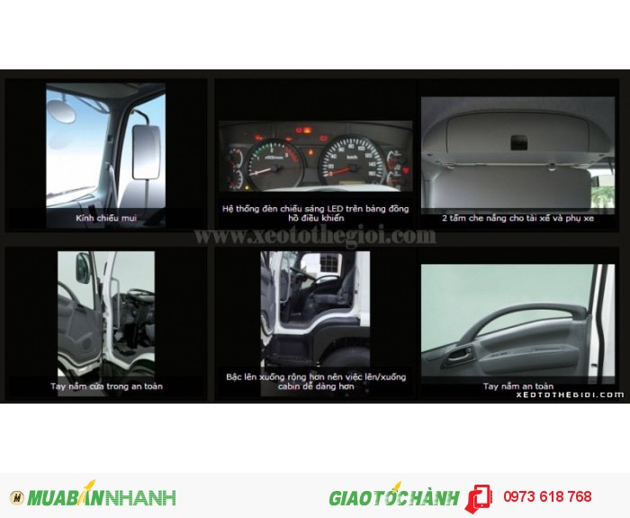 Xe tải Isuzu 15.6 tấn FVM34T (6x2)