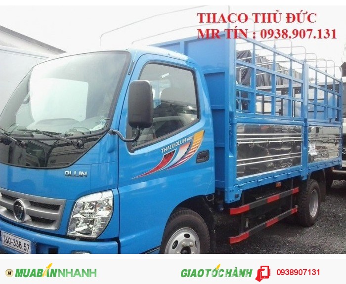 Bán Xe Tải Thaco Ollin500B Tải Trọng 4,995 Tấn , Hỗ Trợ Mua Trả Góp Qua Ngân Hàng Đến 70% Giá Trị Xe